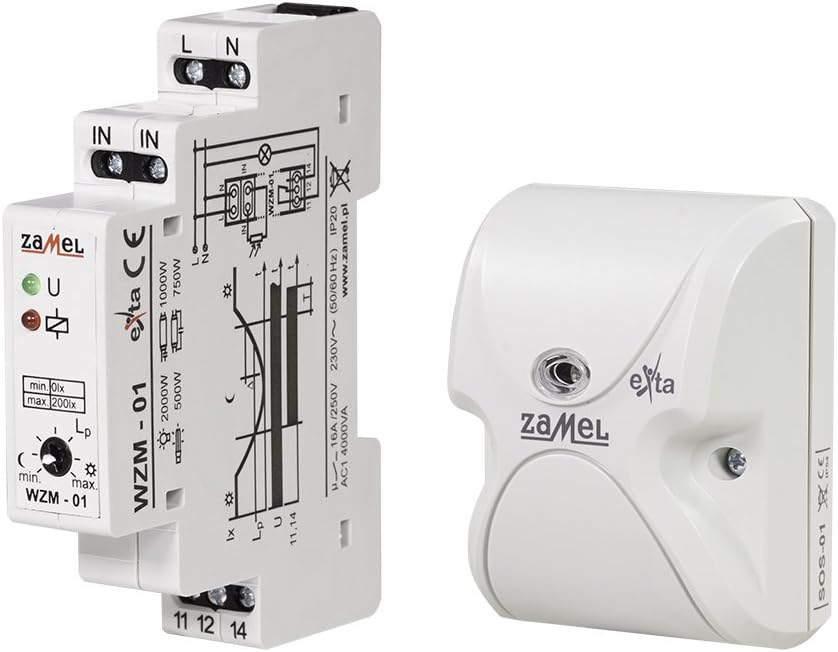 EXTA Twilight switch, 1 piece, WZM-01 / SOS (2 pieces)