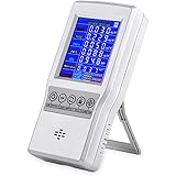 Air Quality Monitor BIAOLING Accurate Tester for CO2 Formaldehyde(HCHO) TVOC PM2.5/PM10 Multifunctional Air Gas Detector Real
