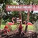 Galashield Pink Flamingo Yard Ornaments Pack of 2 Pink Flamingos Lawn Decor for Garden