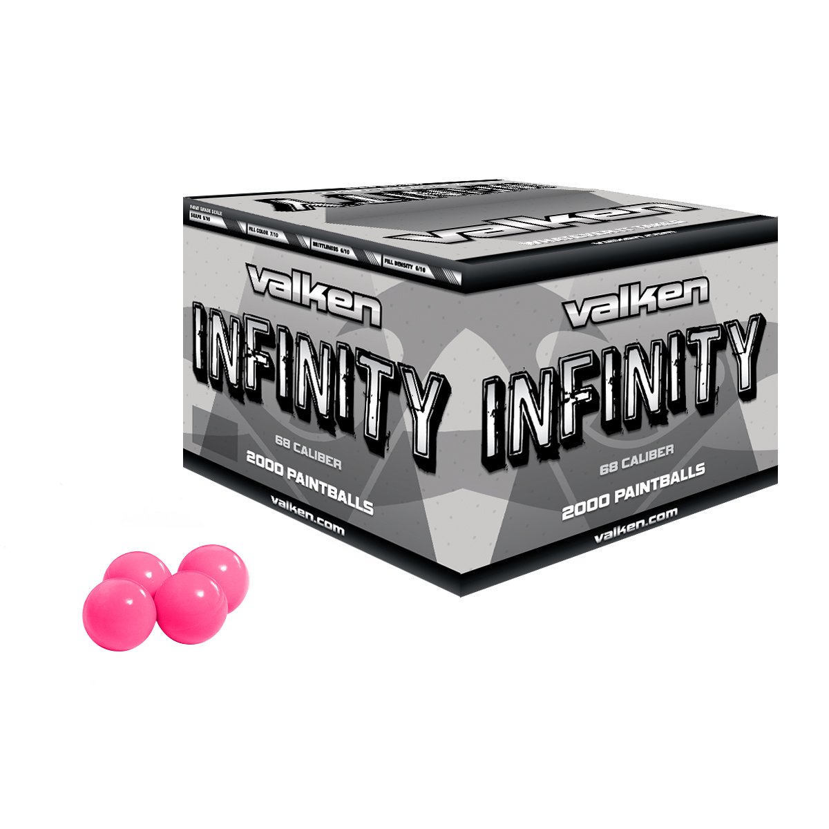 Valken Infinity Paintballs, 2,000 paintballs ExerciseN