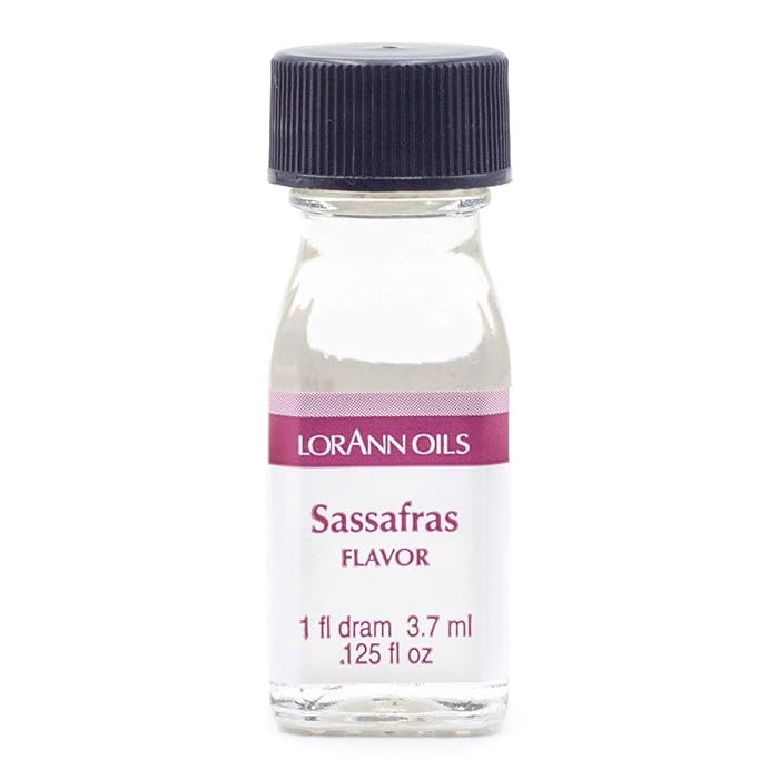 LorAnn Sassafras Super Strength Flavor, 1 dram bottle (.0125 fl oz - 3.7ml)