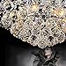 LightInTheBox European-Style Luxury 3 Light Chandelier with Crystal Balls, Ceiling Light Fixture with Bulb Included fit for Dining Room, Bedroom, Living Room