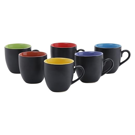 Anwaliya Ceramic Tea Cups - 6 Pieces