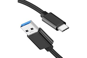 USB C Cable-3FT, LDLrui USB C to USB A 3.1 Gen 2 Cable, Type C 3A Fast Charge & 10Gbps Data Sync Cable for Android Auto, iPhone 16/15 Plus/16 Pro Max, MacBook, Samsung Galaxy S22/S21/S20/Note20, Pixel