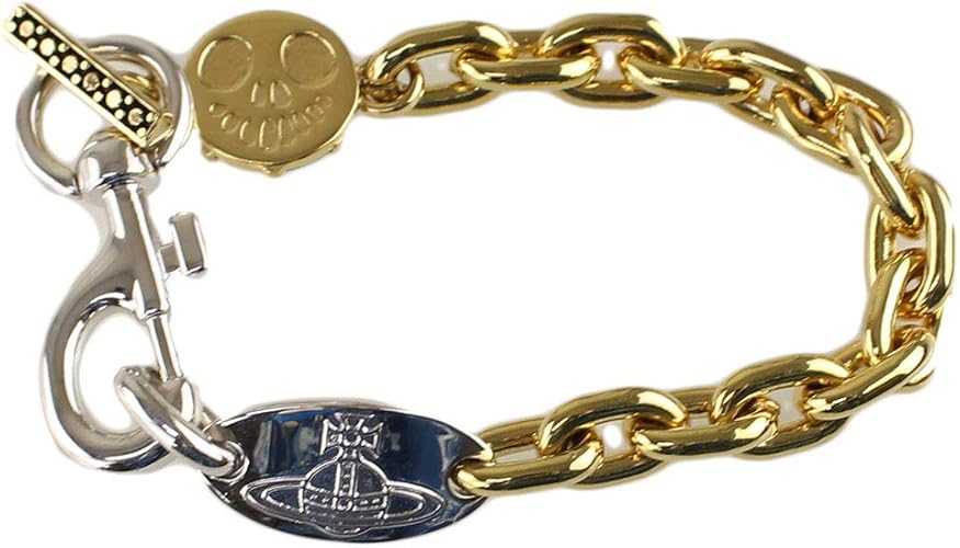 Amazon ヴィヴィアン ウエストウッド Vivienne Westwood メンズ ブレスレット ゴールド系 シルバー系 並行輸入品 ブレスレット 通販