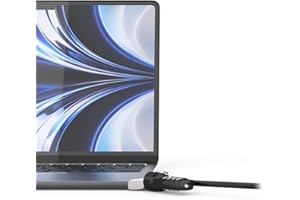 Compulocks Ledge Lock Adapter & keyed Cable Lock for MacBook Air 13" M2/M3 2022/2024