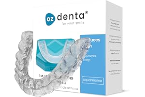 OZDENTA 2 x Dental Mouth Guard for Teeth Grinding, Night Gum Shield, Stops Bruxism, Tmj & Eliminates Teeth Clenching
