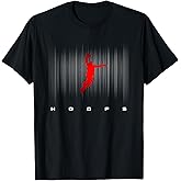 Basketball Clothing Basketball T-Shirt - Black, Small, Classic Fit, Short Sleeve, Unisex-Adults, Boys