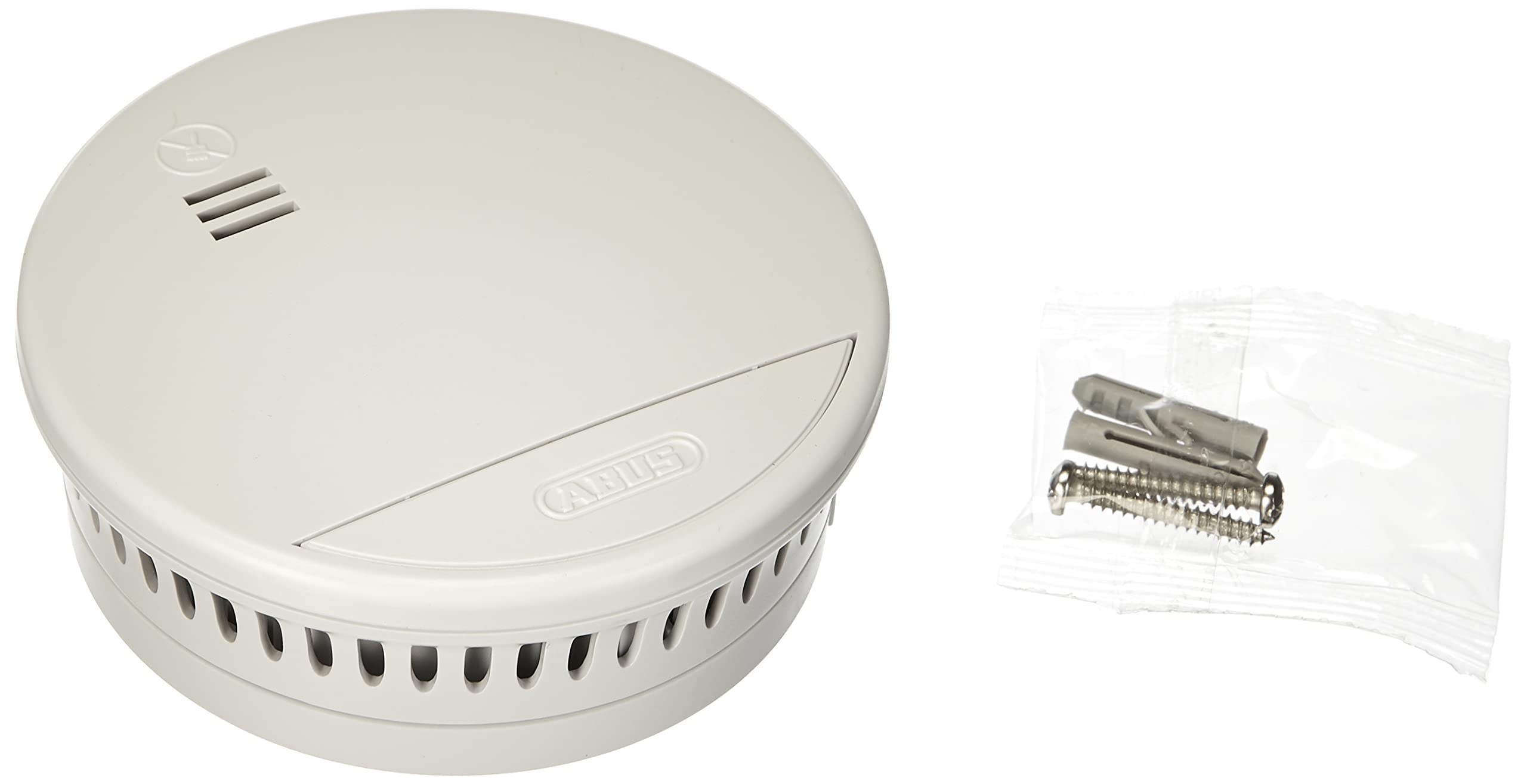 ABUS Rauchmelder RWM90 - mit austauschbarer 5-Jahres-Batterie - DIN EN14604 Zertifiziert - für Wohnräume geeignet - 85 dB Alarmlautstärke - Weiß 4