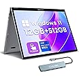 CHUWI MiniBook X 2-in-1 Touchscreen Laptop with USB C Hub, 512GB SSD 12GB RAM, Intel N100 (up to 3.4GHz),10.51" Windows 11 Convertible Laptop, 1920x1200, Backlit Keyboard, WiFi 6, BT5.2, Webcam