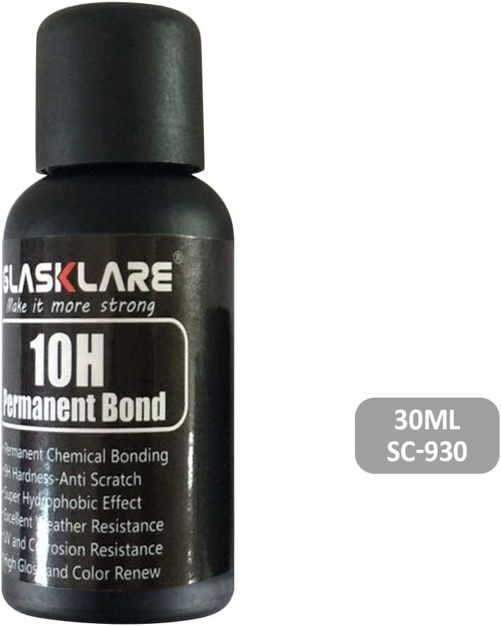HUVE 10H Car Ceramic Spray Coating Nanocrystalline Crystal Car Body Varnish Nano Liquid Glass Crystal Coating (30ML-A)