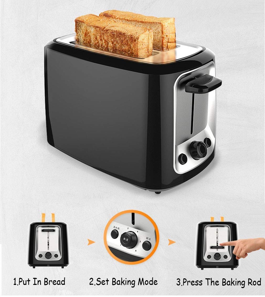 Amazon.com: GSAGJmbj Artisan Tostadora de 2 rebanadas por ...