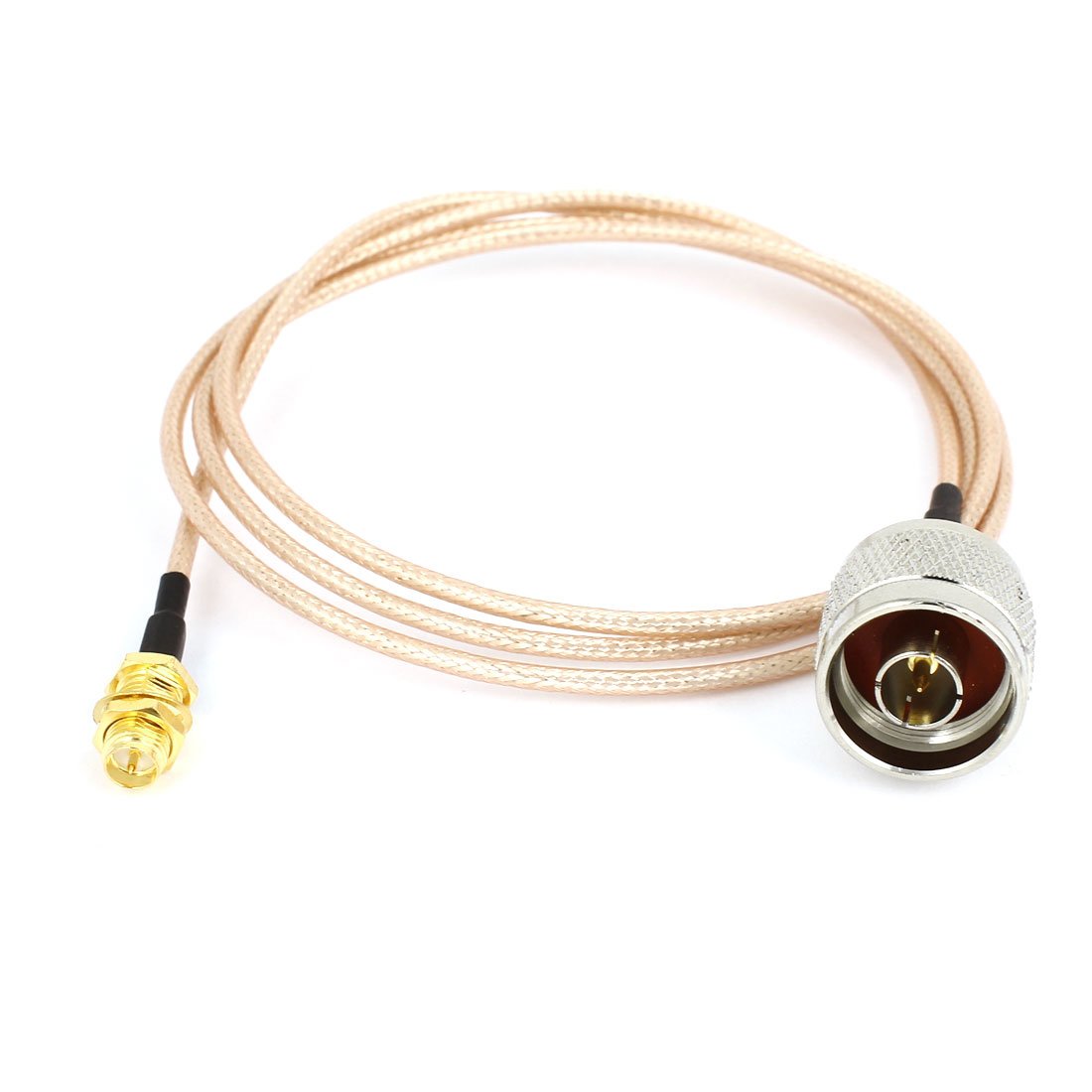 sourcing map Type N Male to RP-SMA Female Adapter Pigtail RG316 Coax Cable Lead 1M
