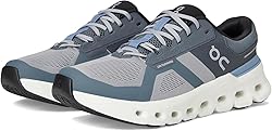 On Men's Cloudrunner 2 Sneaker, Alloy/Chambray, 12.5