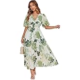 Sissyaki Women's Floral Maxi Dress 2026 Summer Spring Wedding Guest Dress