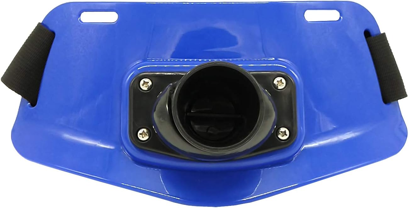 TIHOOD Fighting Rod Pole Holder Adjustable Waist Gimbal Belt Padded Fishing Waist Belt Professional Fishermen Gimbal Pad (Blue): Clothing