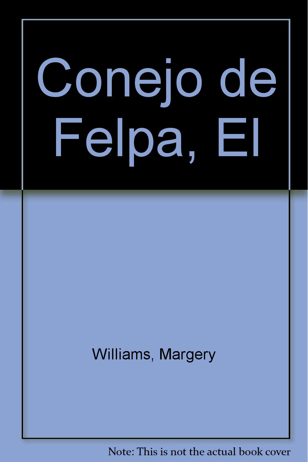 libro conejo de felpa