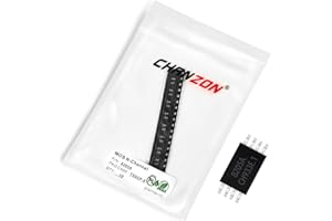 Chanzon 8205A TSSOP-8 Dual MOS Transistor, NMOS N-Channel Power MOSFET Transistor SMD for High-Speed Switching and Amplification (Pack of 10pcs)