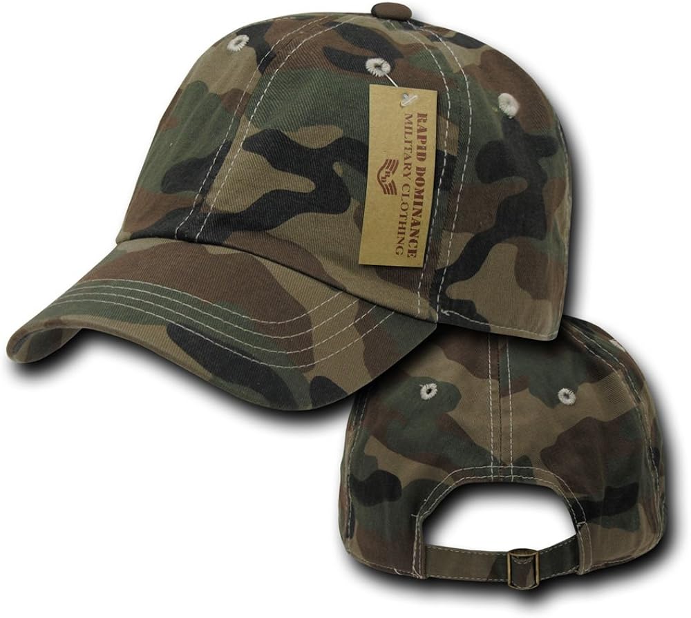 Rapiddominance Polo Cap, Woodland Camo: Clothing