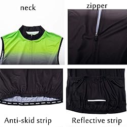 JPOJPO Men's Cycling Vest Reflective with