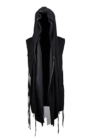 gothic hooded cardigan