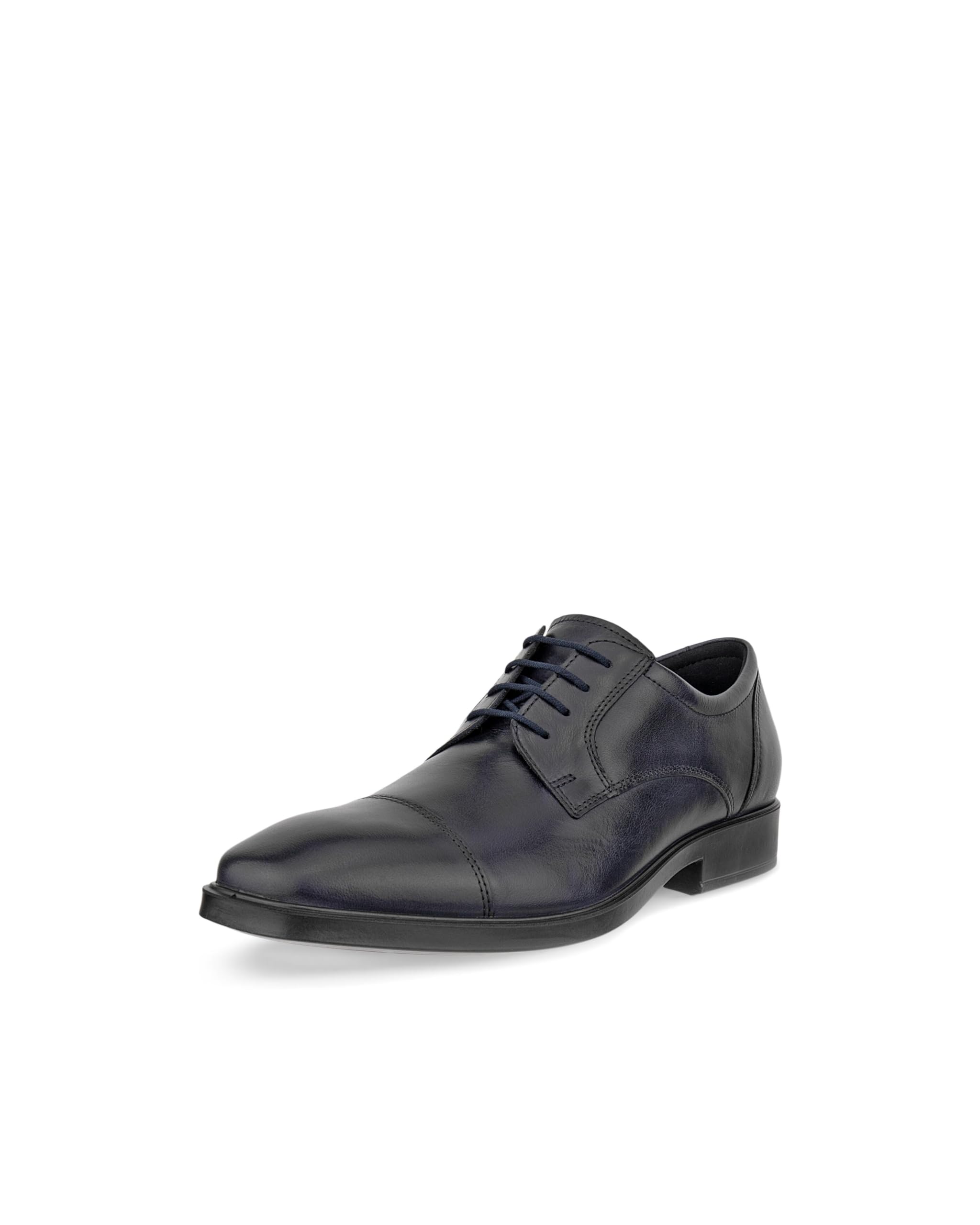 ECCO Men’s Milan Cap Toe Tie Oxford, Marine, 7-7.5
