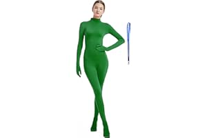 Full Bodysuit Include Zipper Helper Womens Costume Without Hood Spandex Zentai Unitard Body Suit