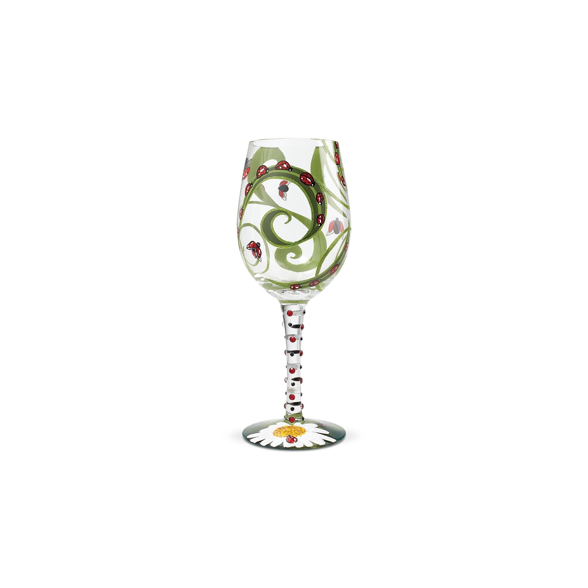 Lolita 6001626 Ladybug Wine Glass, Multi-Colour, 85 x 85 x 225 cm