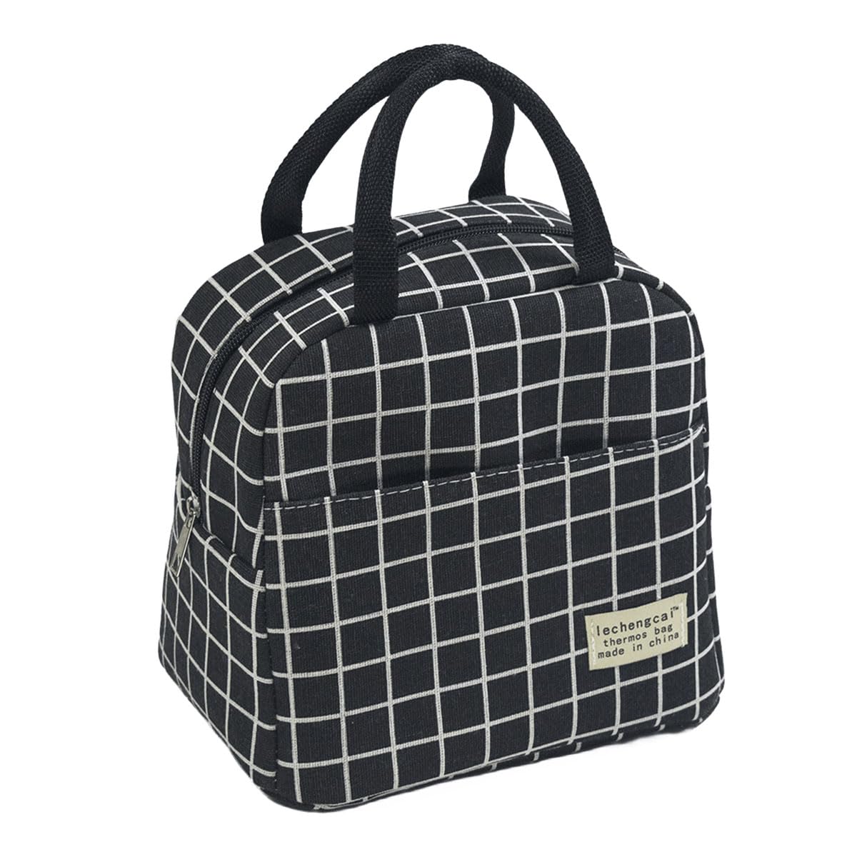 FAVORTALK Lunch Bags for Women Reusable Women's Insulated Lunchbag with Handle Adults Small Waterproof Cooler Lunch Bags for Work Travel Picnic School - 11108