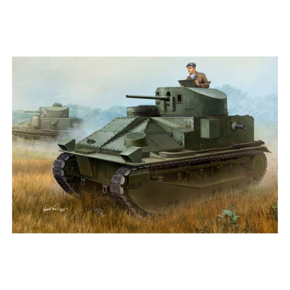 Hobbyboss 83879 1:35 Scale Vickers Medium Tank Mk II Plastic Model Kit