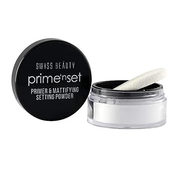 Swiss Beauty Fashionstorm Prime'nset Primer and Mattifying Setting Powder (10 g)