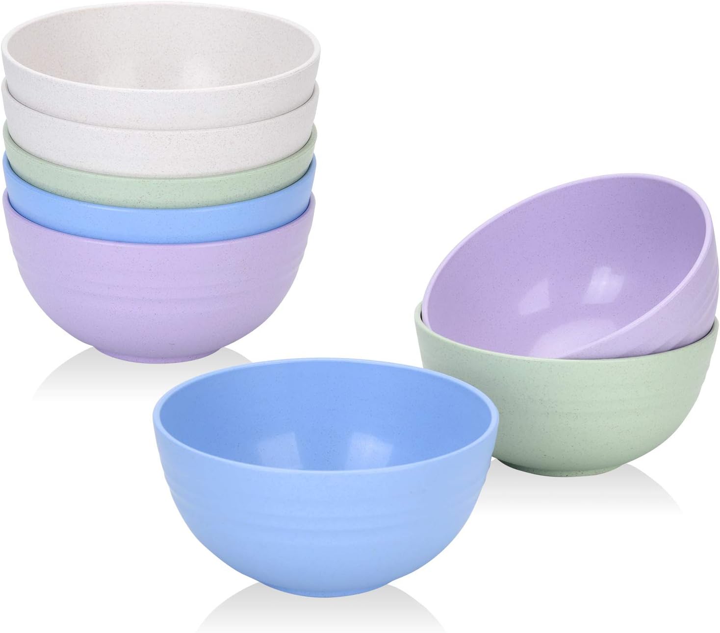 Safe Dishwasher and Microwave Set OZ 24 Bowls Cereal Unbreakable 8] of