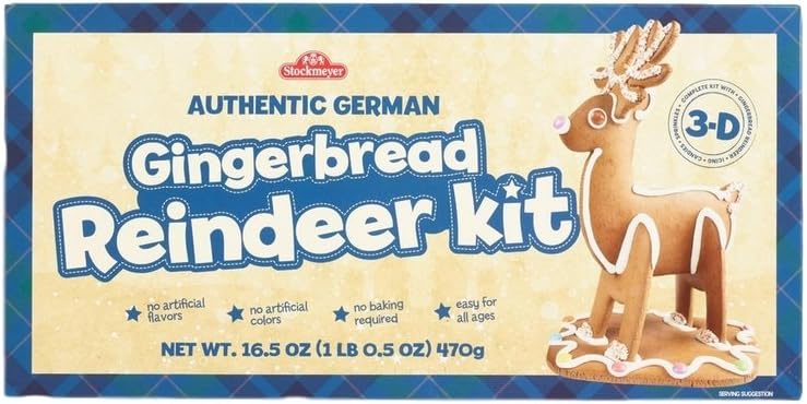 Gingerbread Reindeer Kit -16.5 Oz