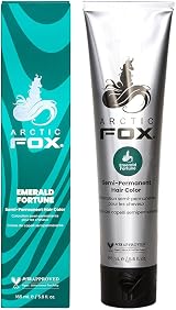 Arctic Fox Emerald Fortune 100% Vegan Semi-Permanent Hair Dye 165 ml view 6