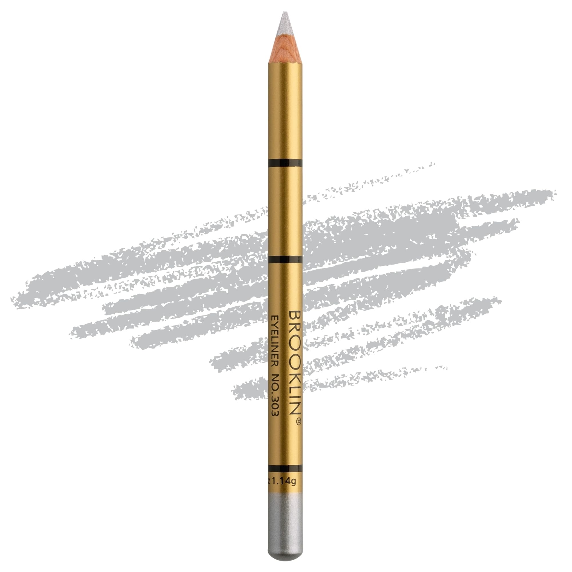 Impala - Waterproof Eyeliner Brooklin | Water Resistant | Smooth Creamy Texture | Easy to Apply | Long Lasting | Colour 303 Silver