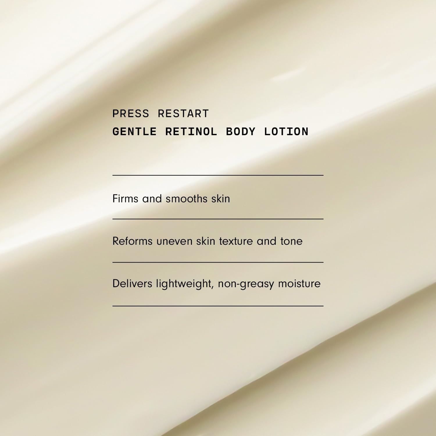 Versed Press Restart Retinol Body Lotion - Skin Firming Lotion with Cocoa Butter, Squalane & Vitamin E - Lightweight All-Over Body Moisturizer for Dark Spots and Aging Dry Skin (6 oz)