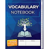 Vocabulary Notebook for Kids, Teens &amp; Students | A-Z Word Journal with Alphabet Tabs | Learn New Words &amp; Definitions | Educational Vocabulary Builder ... with Ease &ndash; Perfect for School or Home