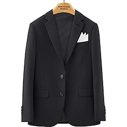 Marvelous World Suits Black Slim Fit Size 8 Formal