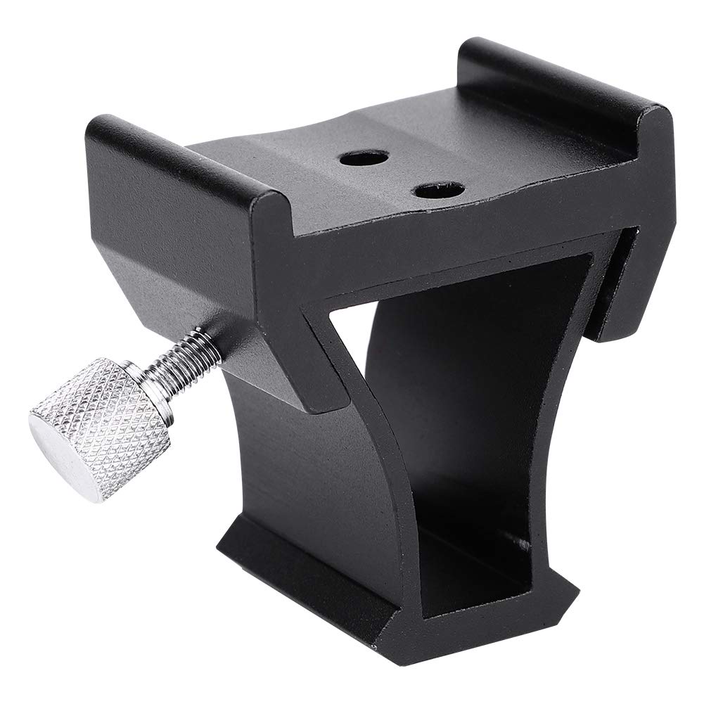 214 Metal Telescope Finderscope Bracket Mount,Dovetail Slot Plate Base,for CELESTRON,for Meade,for Orion Schmidt-Cassegrain,Black