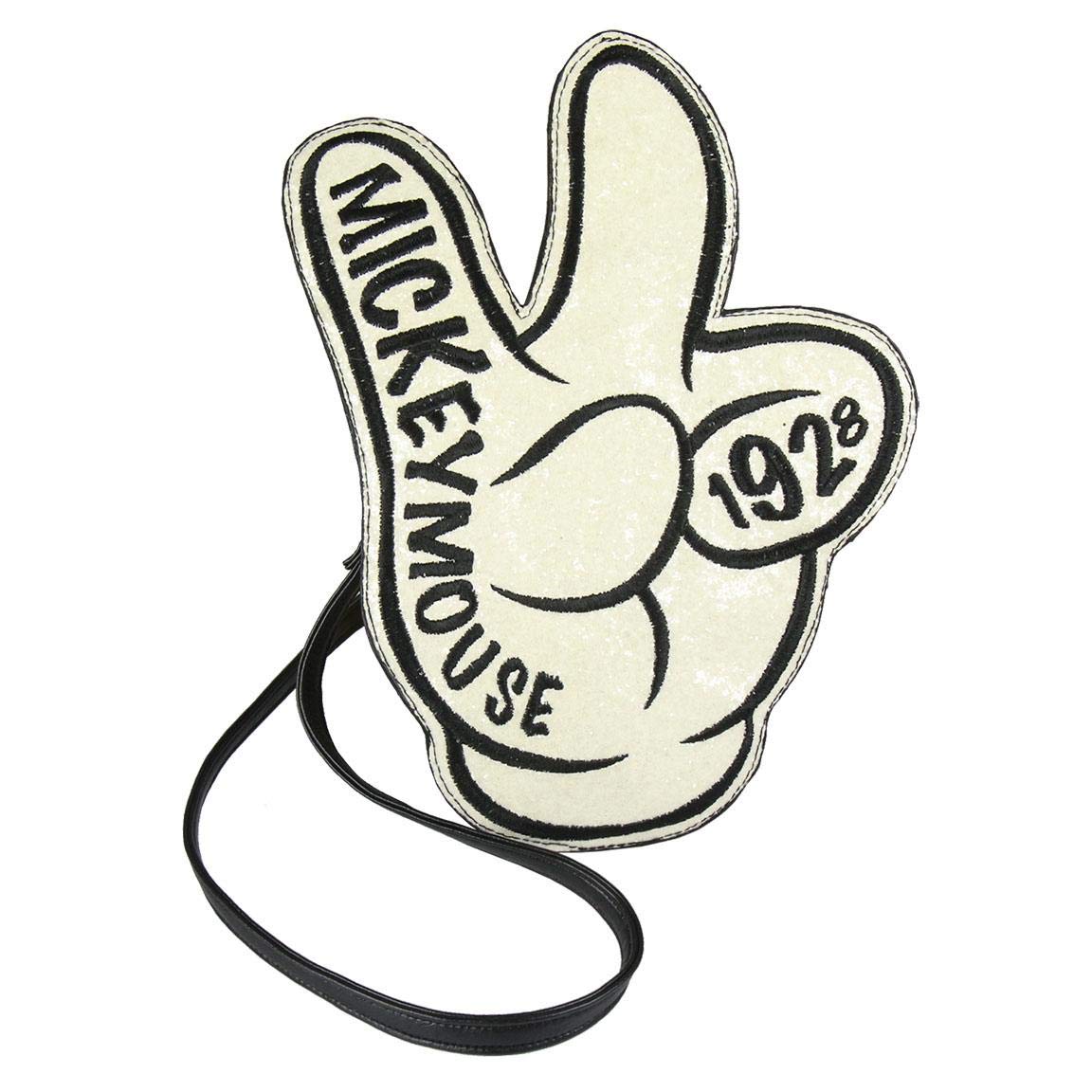 CERDÁ LIFE'S LITTLE MOMENTS Mickey 3D Shoulder Bag, Unisex Adult, White (White), 5x30x21cm (W x H x L), White (White), 21.0 X 30.0 X 5.0 CM