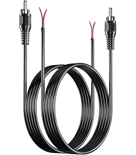 Adaptateur Câble Haut-parleur Bose Bare Wire Vers RCA - 6 Sorties - Comme Neuf