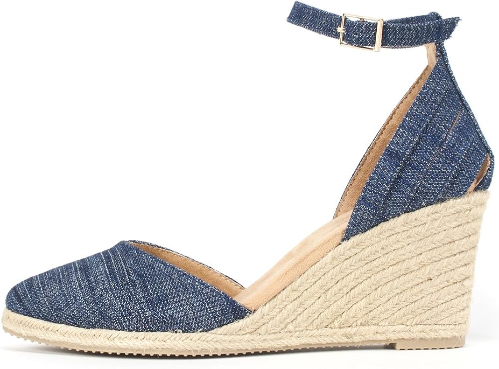 white mountain cisco espadrille wedges