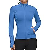 GYM RAINBOW Workout Jackets for Women Athletic Jacket Spring Running Yoga Jackets