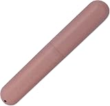 Dental Aesthetics Eco Wheat Straw Toothbrush Case Pink Travel Bag