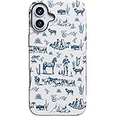 Casely iPhone 16 Case | Wild West Adventure | Desert | Bold Protective Design | Compatible with MagSafe