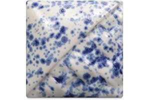 Mayco Stoneware Crystal Glaze - Blue Splatterware, Pint