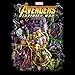 Impact Avengers Infinity War Group Shot Adult T-Shirt - Black (XX-Large)