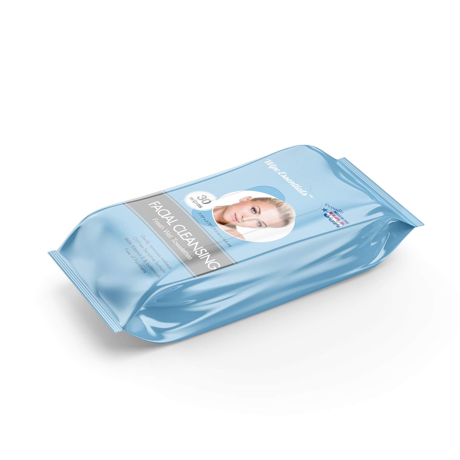 Diamond Wipes Oil Free Facial Cleansing Wipes 30 Count x 12 Packs (Total 360 Wipes) Gently Remove Makeup, with Vitamin E and Botanical Extracts: Beauty