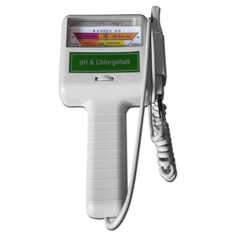 Water PH Chlorine Tester Swimming Pool Quality Spa Level Meter Analysis Measurement Monitor Detector Check Test Kit