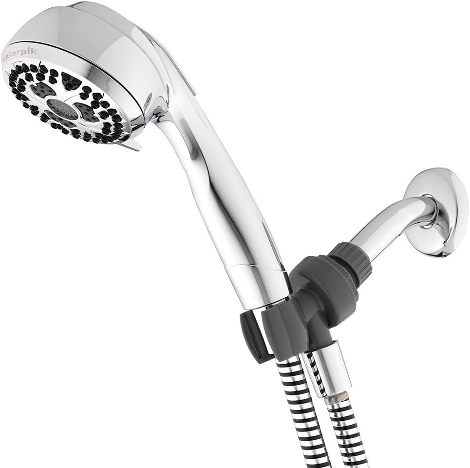 Waterpik NSE-753T HeightSelect Adjustable Height Hand Held Shower Head, Chrome
